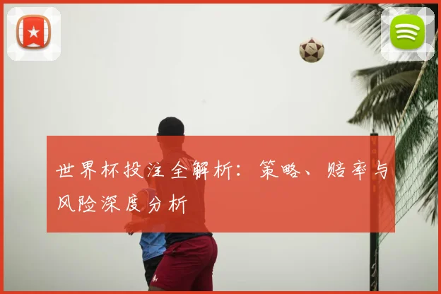 世界杯投注全解析:策略、赔率与风险深度分析