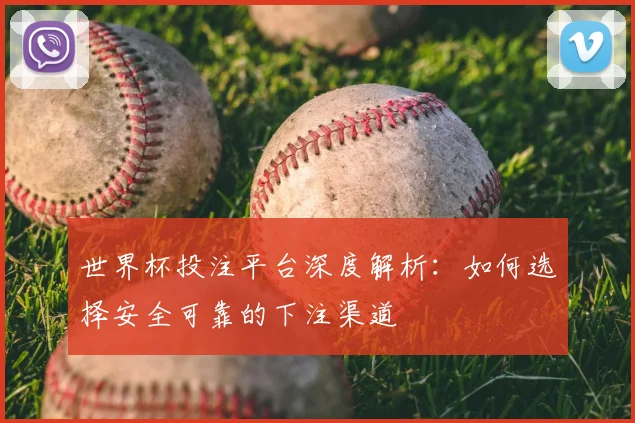世界杯投注平台深度解析:如何选择安全可靠的下注渠道