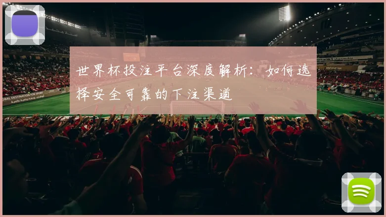 世界杯投注平台深度解析：如何选择安全可靠的下注渠道