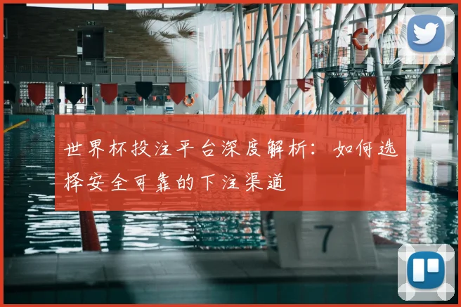 世界杯投注平台深度解析:如何选择安全可靠的下注渠道