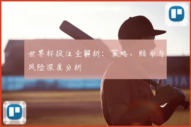 世界杯投注全解析:策略、赔率与风险深度分析